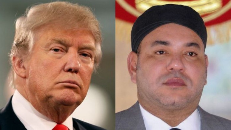 لقاء بين محمد السادس ودونالد ترامب في المملكة العربية السعودية