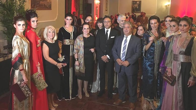 السيد سمير الدهر سفير المغرب باليونان يلقي كلمة بمناسبة الليلة المغربية بثسالونيك