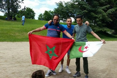 الشعب الجزائري شعب طيب يحب الشعب المغربي و العكس صحيح