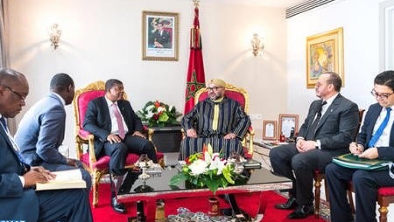 Ο βασιλιάς Mohammed VI Υποδέχεται  την Τετάρτη τον Πρόεδρο της Δημοκρατίας της Αγκόλας, κ. Joao Lorenzo