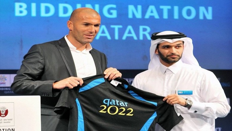 زيدان ينتقل لتدريب المنتخب القطري  المتأهل تلقائيا إلى نهايات مونديال 2022 لأربع سنوات