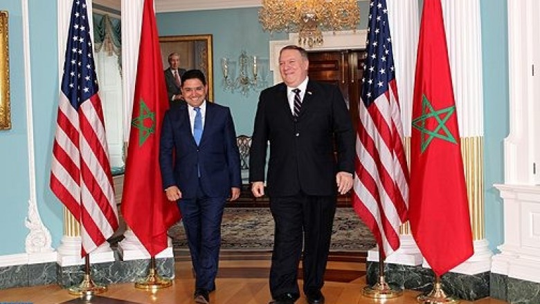 أمريكا تجدد دعمها لمقترح الحكم الذاتي في الصحراء و بوريطة يلتقي بومبيو و بولتون في واشنطن !