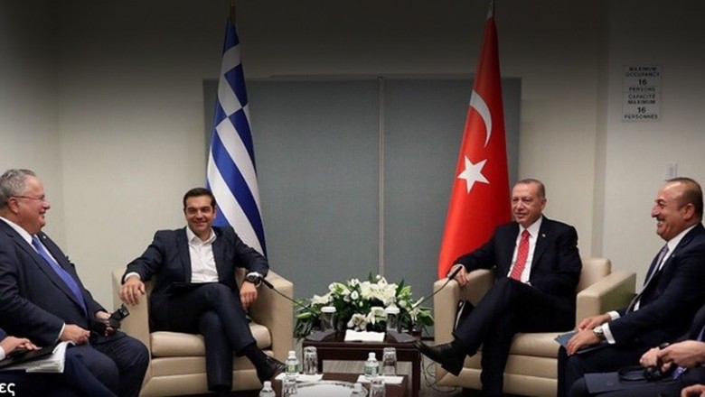 في نيويورك أردوغان يدعو تسيبراس لزيارة  إسطنبول وفي الوقت نفسه ، طرحت مسألة   قبرص والطاقة واللاجئين 